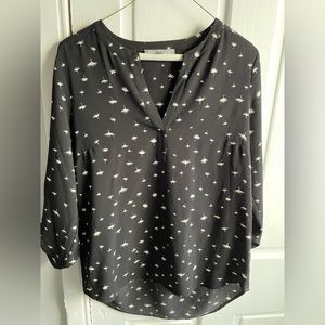 Daniel Rainn blouse with 3/4 buttoned sleeves